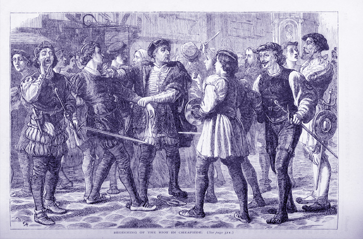 How the May Day riots of 1517 began