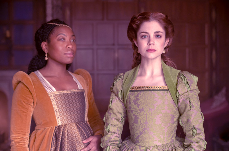 Catherine of Aragon and Catalina in The Spanish Princess.