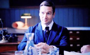 Actor Billy Carter as Thomas Andrews in Titanic Blood and Steel