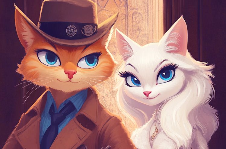 Tom and Puff, if I had known how to draw at 11. Which I didn't.