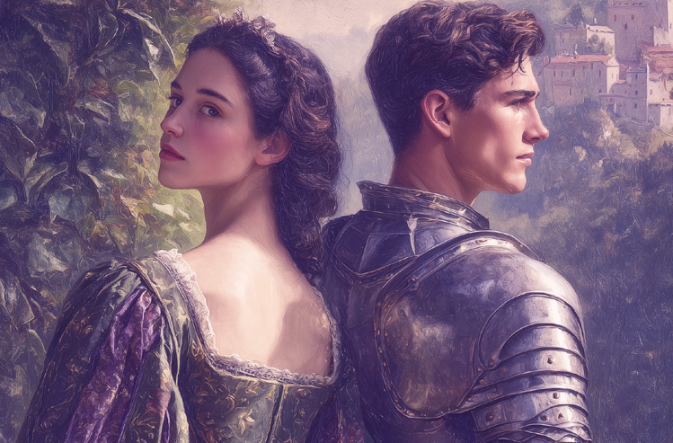 Lady Anwen flees from love in Tudor England in The Welsh Gambit