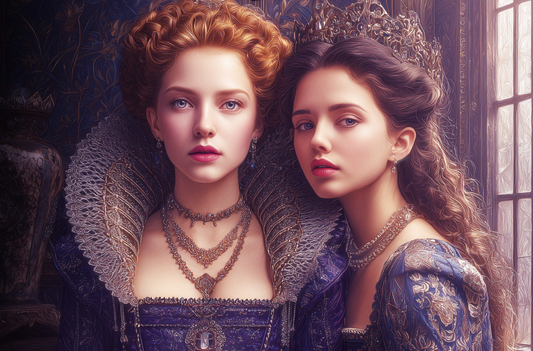 Catherine of Aragon and Juana of Castile